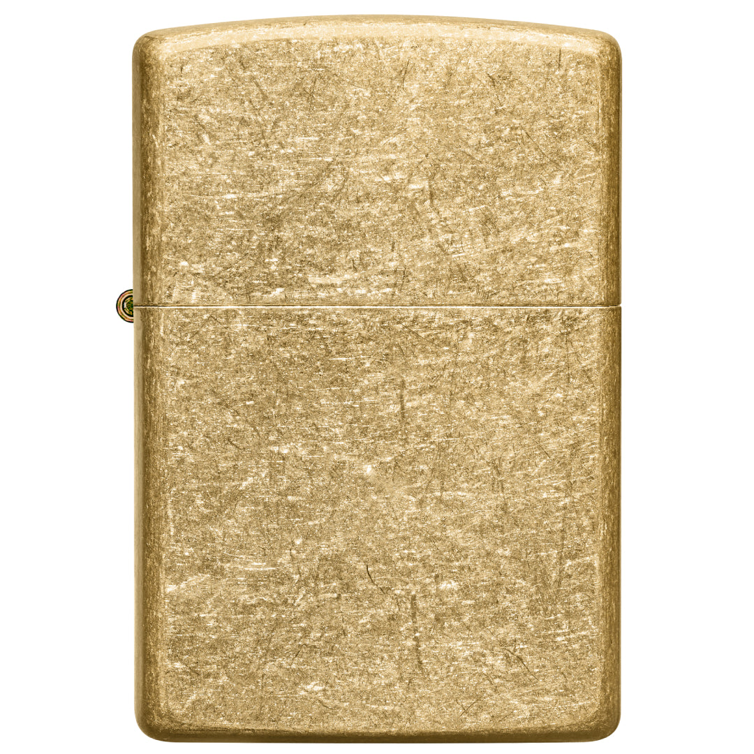 ZIPPO 49477 REGULAR TUMBLED BRASS