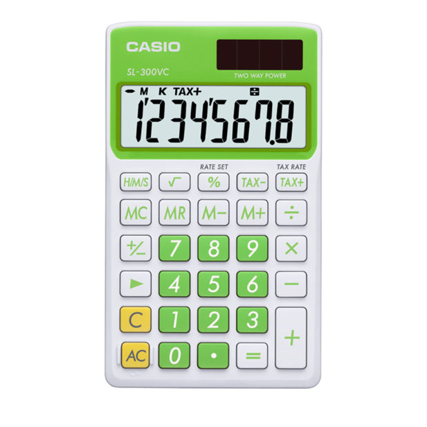 Calculadora CASIO Verde SL-300VC-GN