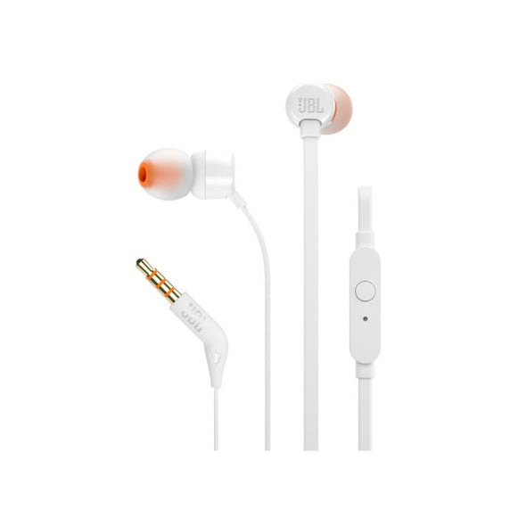 Audífonos Alambrico Tune110 JBL Blanco