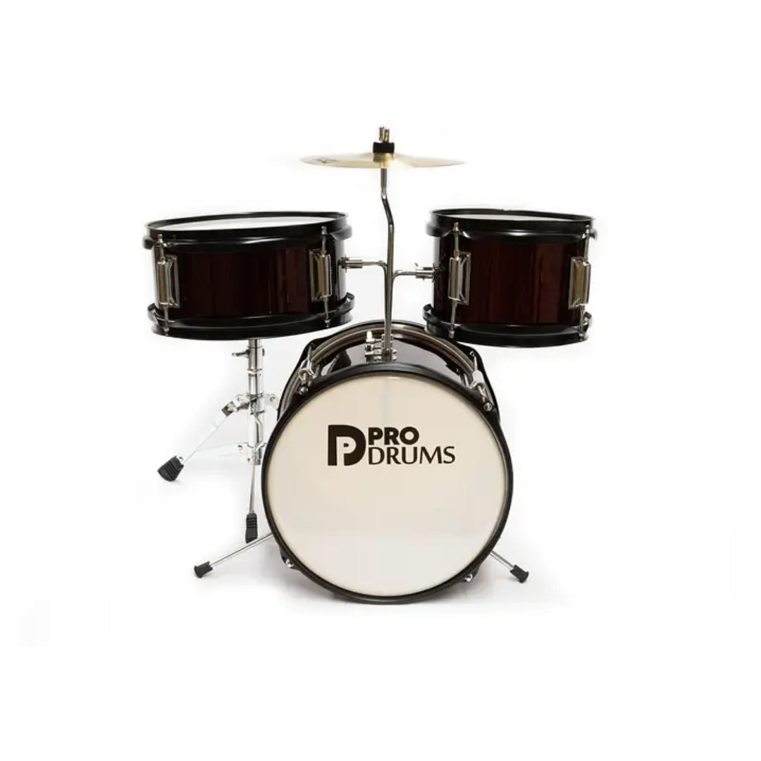 Batería infantil Pro Drums PRD01-WR de 3 piezas vinotinto