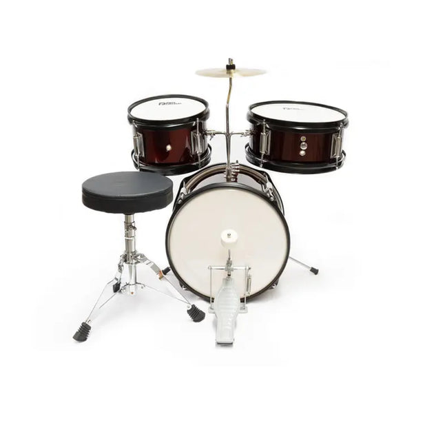 Batería infantil Pro Drums PRD01-WR de 3 piezas vinotinto