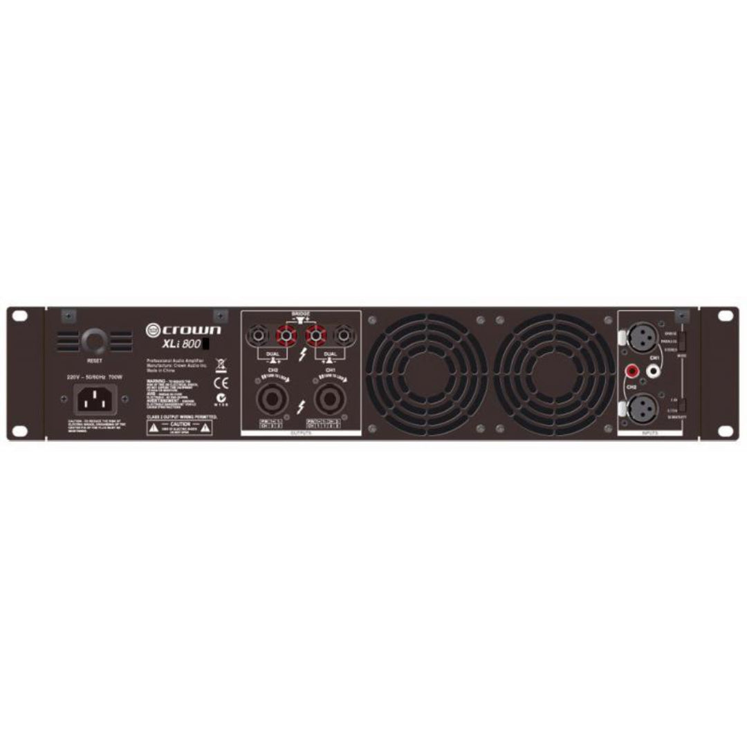 Amplificador de Potencia XLI800 CROWN