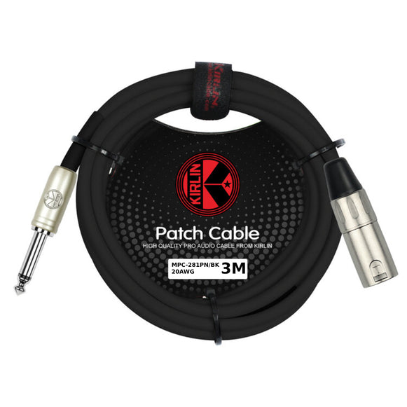 Cable Kirlin (Canon Macho - Plug) 3 Metros MPC-281PN/BK