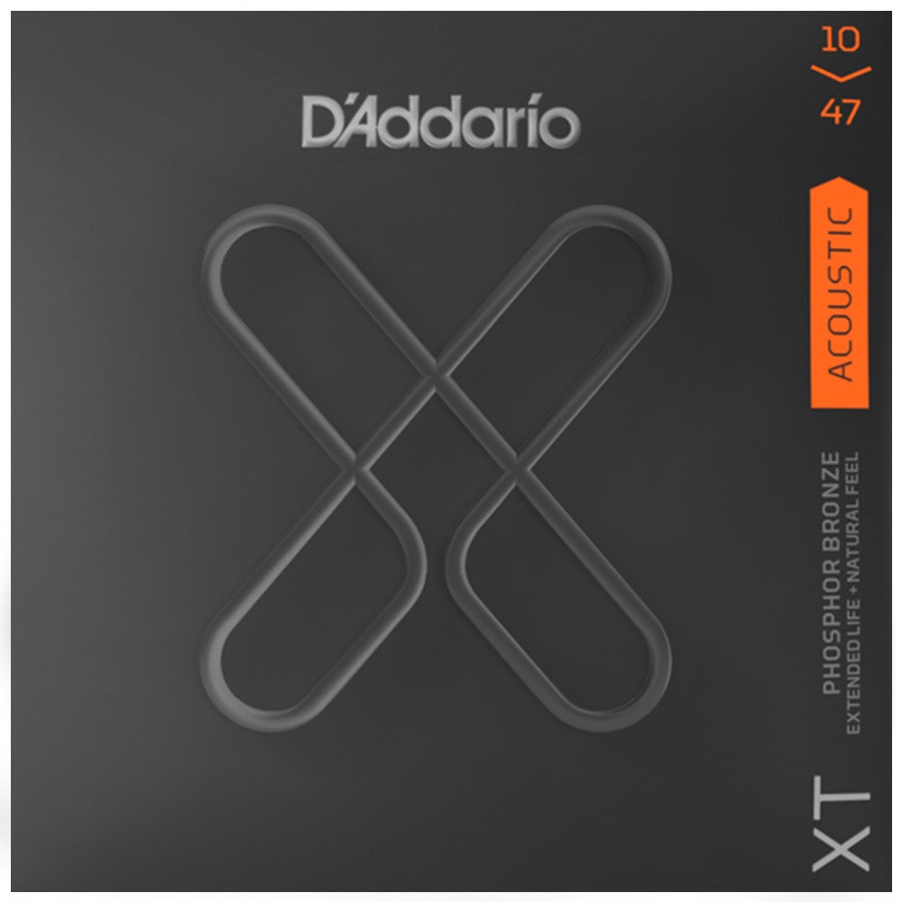 SET Cuerdas DADDARIO  XT Guitarra Acústica 10-47